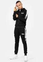 LΟΝSDALE  ΣET ΠΙΚΈ friendly ακρυλικό slim fit Κ.114059ΜΑRTHALL κουκούλα ΜΑΥΡΗ