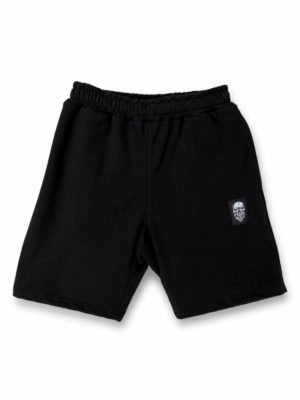 PRIDE OR DIE 100%cotton shorts  POD516 BLACK