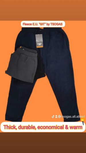 Παντελόνι fleece  GIT ITALY PI3001 ζεστό, χοντρό 250γρ σε ΑΝΘΑΚΙ ,ΜΑΥΡΟ ,ΜΠΛΕ