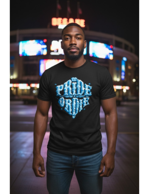 PRIDE OR DIE 100%cotton στάμπα ICE POD506 BLACK