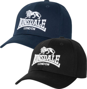 LONSDALE κωδ.115090WILTSHIRE καπέλο jockey one size βαμβακερό ΜΑΥΡΟ & ΜΠΛΕ