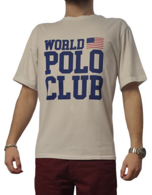 Μπλούζες “POLO N.W. CLUB” βαμβακερές code:TS1003 ΑΣΠΡΕΣ ΛΕΥΚΕΣ