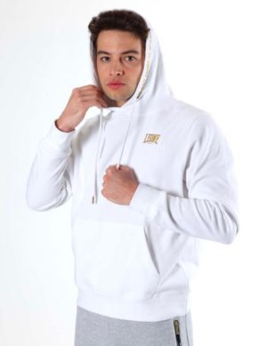 LEONE UNISEX M5602T8F42 NEWGOLD μπλούζα κουκούλα ΛΕΥΚΉ 7503WHITEGOLD