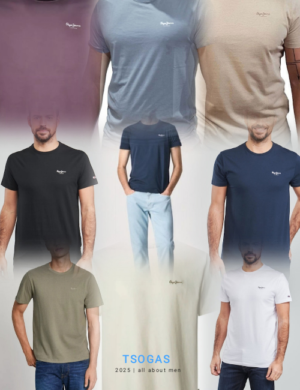 PEPE JEANS Τ-shirt βαμβακερά unisex PM508212 PM509933 με logo κέντημα σε ΛΕΥΚΟ ,ΜΠΛΕ ,ΕΚΡΟΥ ,ΛΑΔΙ ,ΜΑΥΡΟ