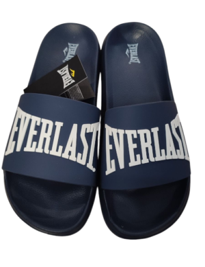 EVERLAST Παντόφλες με 3D γράμματα c.EV068 plastik ΜΠΛΕ